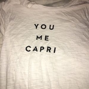 You Me Capri Tee Shirt